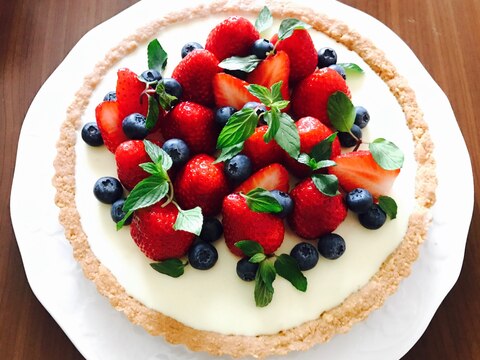 簡単 レアチーズケーキ レシピ 作り方 By ミィ キチ 楽天レシピ